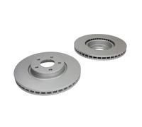 Dischi freno DELPHI BG5115C anteriore, ventilato, 2 Pezzo