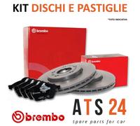 COPPIA DISCHI FRENO ANT BREMBO RENAULT MEGANE II Coupé- 2 102KW 03>07 09813724