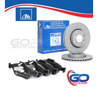 DISCHI FRENO E PASTIGLIE FRENO ANTERIORE ATE FORD FIESTA FUSION MAZDA 2
