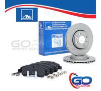 DISCHI FRENO E PASTIGLIE FRENO ATE ANTERIORE CITROEN C2 C3 DS PEUGEOT 207 208