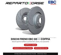 DISCHI FRENO EBC GD POST. JEEP Grand Cherokee 4.7 1999>2005 GD1138