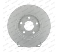 Dischi freno FERODO DDF1126C posteriore, pieno, 2 Pezzo