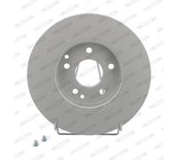 Dischi freno FERODO DDF1135C anteriore, ventilato, 2 Pezzo