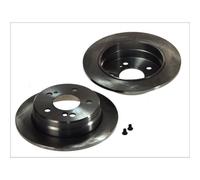 Dischi freno FERODO DDF122 posteriore, pieno, 2 Pezzo