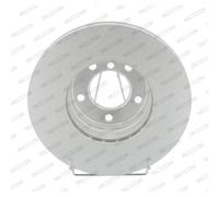 Dischi freno FERODO DDF1241C anteriore, ventilato, 2 Pezzo