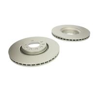 Dischi freno FERODO DDF1261C anteriore, ventilato, 2 Pezzo