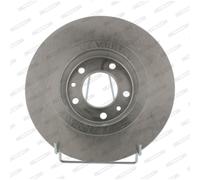 Dischi freno FERODO DDF1275 posteriore, pieno, 2 Pezzo