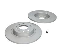 Dischi freno FERODO DDF1288C posteriore, pieno, 2 Pezzo
