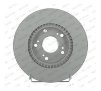 Dischi freno FERODO DDF1496C anteriore, ventilato, 2 Pezzo