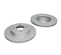 Dischi freno FERODO DDF1529C anteriore, ventilato, 2 Pezzo