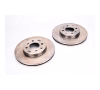 Dischi freno FERODO DDF1603 anteriore, ventilato, 2 Pezzo
