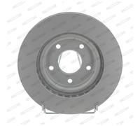 Dischi freno FERODO DDF1624C anteriore, ventilato, 2 Pezzo