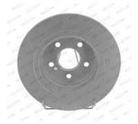 Dischi freno FERODO DDF1691C posteriore, pieno, 2 Pezzo