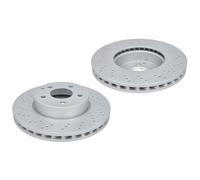Dischi freno FERODO DDF1693C anteriore, ventilato, perforato, 2 Pezzo