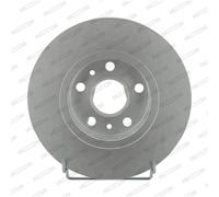 Dischi freno FERODO DDF1733C anteriore, ventilato, 2 Pezzo