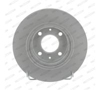 Dischi freno FERODO DDF1792C anteriore, ventilato, 2 Pezzo