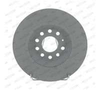 Dischi freno FERODO DDF1850C posteriore, pieno, 2 Pezzo