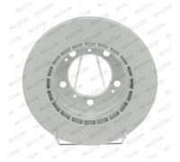 Dischi freno FERODO DDF2023C posteriore, ventilato, 2 Pezzo