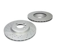Dischi freno FERODO DDF2126C anteriore, ventilato, 2 Pezzo