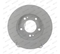 Dischi freno FERODO DDF2193C posteriore, pieno, 2 Pezzo