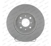 Dischi freno FERODO DDF2410C anteriore, ventilato, 2 Pezzo