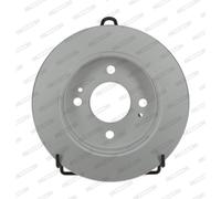 Dischi freno FERODO DDF2655C posteriore, pieno, 2 Pezzo