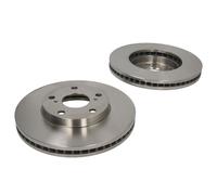 Dischi freno FERODO DDF501 anteriore, ventilato, 2 Pezzo