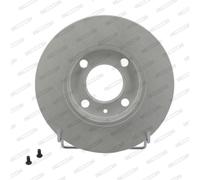 Dischi freno FERODO DDF812C anteriore, ventilato, 2 Pezzo