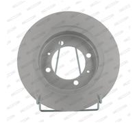 Dischi freno FERODO DDF886C posteriore, pieno, 2 Pezzo