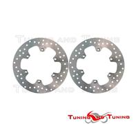 COPPIA DISCHI FRENO ANTERIORI BREMBO SERIE ORO FISSI YAMAHA XV VIRAGO 750 1992