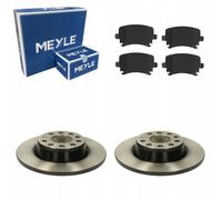 Dischi freno Meyle + pastiglie posteriori AUDI A3 ALTEA LEON GOLF V VI...