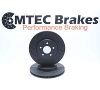 Dischi Freno MTEC Forati E Scanalati Black Edition Astra Turbo VXR 321Mm