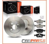 Dischi Freno Pastiglie Anteriori 258mm per Toyota Yaris P9 KSP9 NCP9 NSP9 05-24