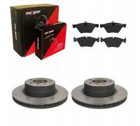2x Disco freno Assale anteriore ventilato 19-1053 MAXGEAR per BMW 5 5 Touring
