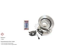 Dischi Freno Pastiglie Anteriori per Renault Rapid Cassone F40_G40_ Clio El