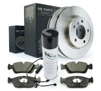 Dischi Freno Pastiglie Contatto Frontale Detergente per BMW 3 3er E46 Z4 E85