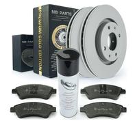 Dischi Freno Pastiglie Freno Set Detergente Freni Frontale per Citroën Berlingo