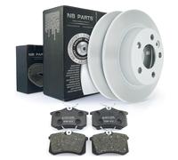 Dischi Freno Pastiglie Posteriori 268mm per Ford Galaxy Seat Alhambra VW Sharan