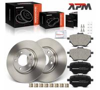 Dischi Freno Pastiglie Posteriori 268mm per Peugeot 308 II 508 1.2 1.5 2.0L