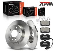 Dischi Freno Pastiglie Posteriori 268mm per Seat Alhambra VW Sharan Ford Galaxy
