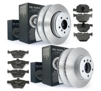 Dischi Freno Pastiglie Set Anteriore per BMW 5 E60 E61 Touring