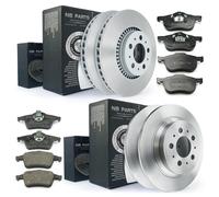 Dischi Freno Pastiglie Set Anteriore per Volvo S60 S80 I V70 II XC70