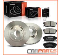 Dischi Freno Pastiglie Set Posteriore Ø302mm Ventilato per Mazda RX-8 Fe Se 1.3L