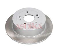 Dischi freno posteriori ASHIKA 61-0H-H06C per HYUNDAI SANTA FÉ 2.2 CRDi 4x4