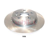 Dischi freno posteriori ASHIKA 61-0W-W06 per OPEL MOKKA 1.4 (_76)
