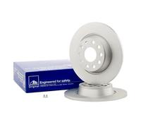 Disco freno ATE 24.0112-0169.1 posteriore, pieno, 1 Pezzo