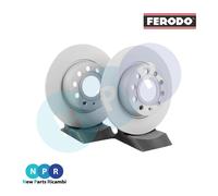 COPPIA DISCHI FRENO POST FERODO AUDI A4 S4 At 3.0 164KW 01>04 DDF1425