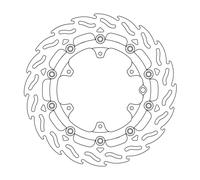 MOTO MASTER 112103 BRAKE ROTOR FLOATING FLAME BLACK KTM ADVENTURE 990 2008