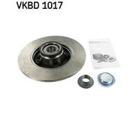 Dischi freno SKF VKBD 1017 (1 set-1 pezzo)