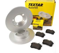 Dischi Freno Textar Kit Pastiglie Posteriore per VW Golf 7 Touran Audi A3 Q2